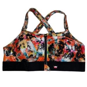 SHEFIT Ultimate Sports Bra Dare Multicolor 2Luxe XXL High Impact